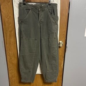 Women’s  free people : Olive Green Cargo Pants